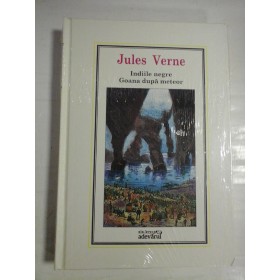    INDIILE  NEGRE / GOANA  DUPA  METEOR  -  JULES  VERNE  -  Biblioteca  Adevarul  -  carte noua sigilata